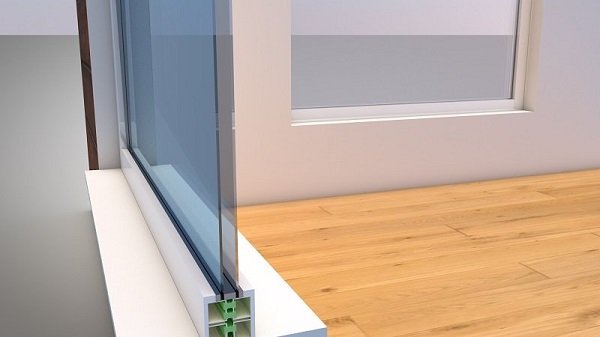 Double glazing and thermal breaks will reduce heat output