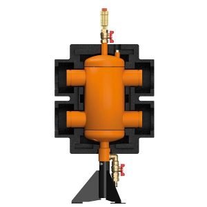 Meiflow L BG Boiler guard with hydraulic diverter