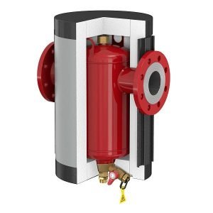 Dirt Separator Flamco Clean Smart F - 10.0 bar with insulation.