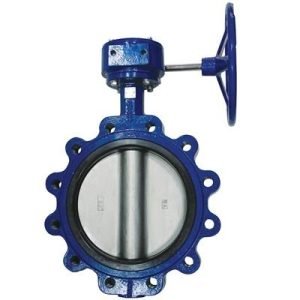 Pegler butterfly valve fully lugged with gear (2 x flange)